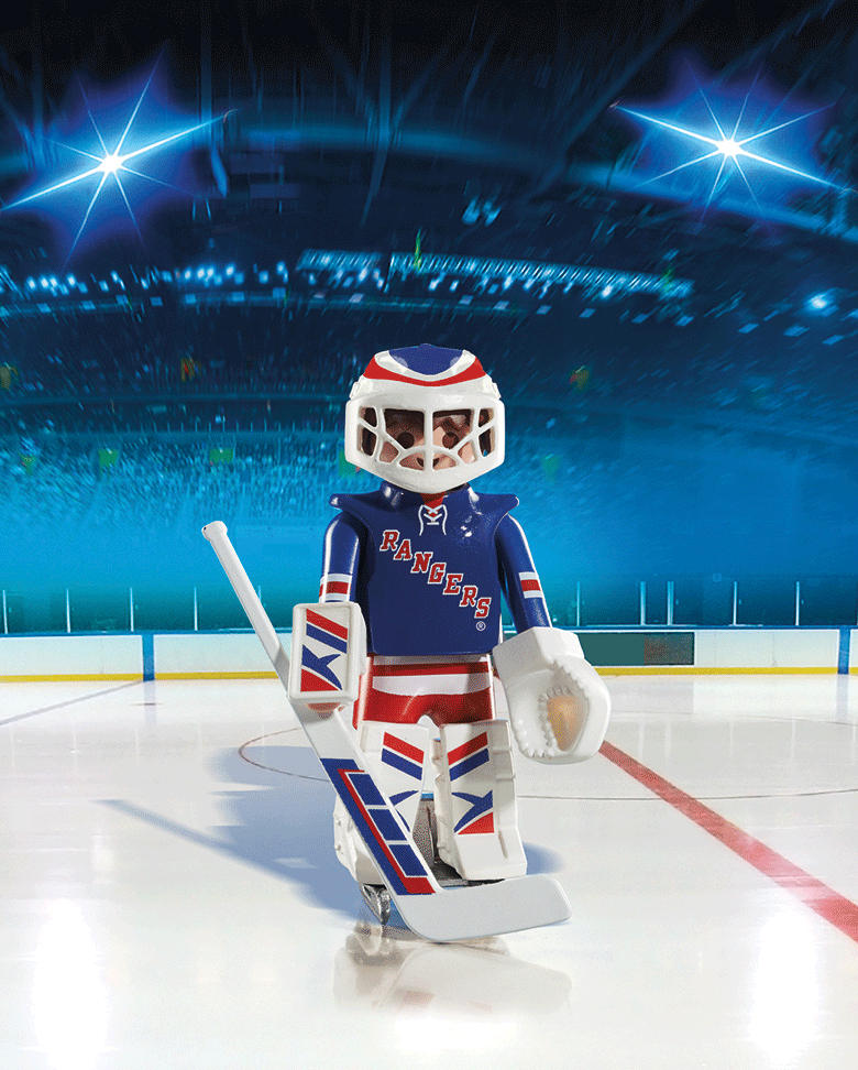 For Ages 5-8: NHL New York Rangers Goalie