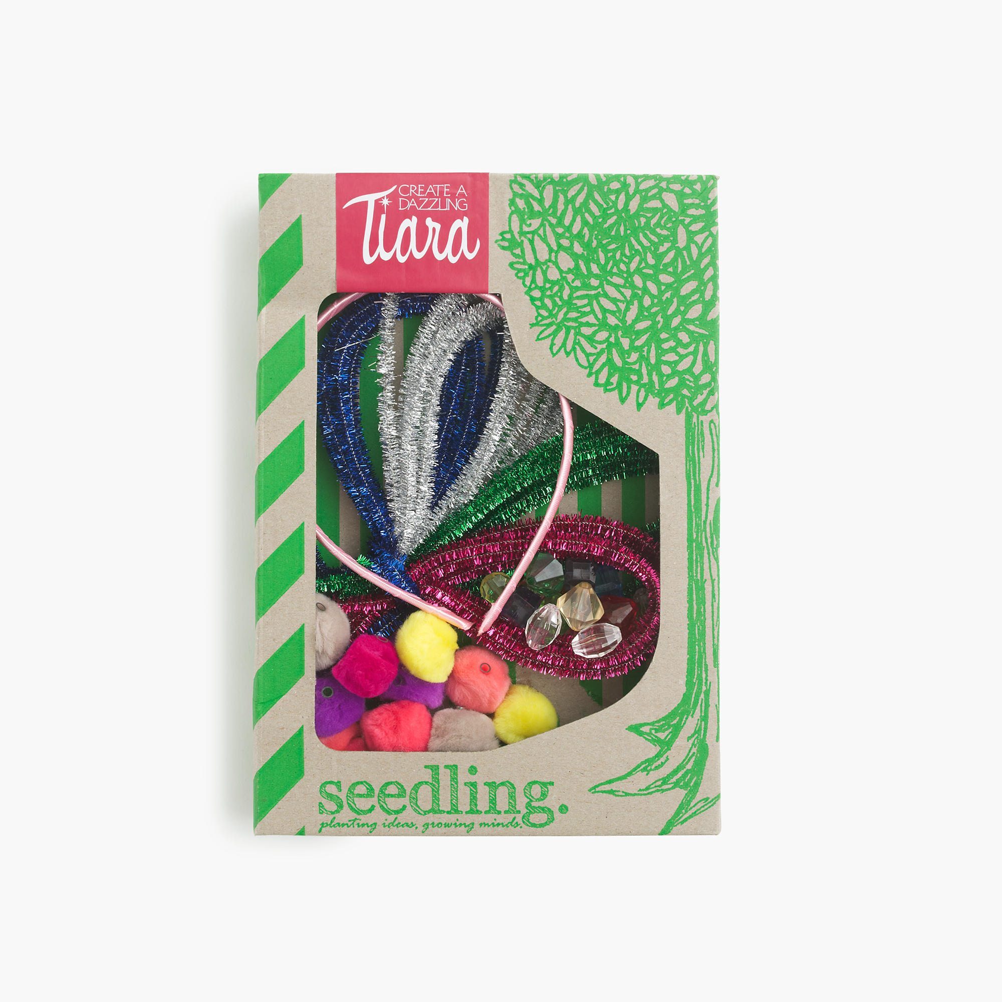 Kids' Seedling Create Your Own Dazzling Tiara kit from crewcuts