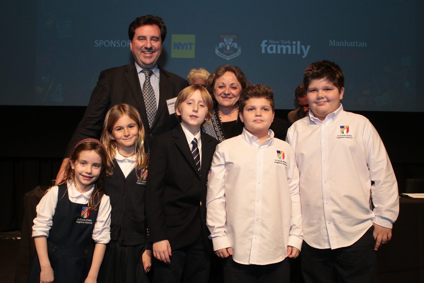 Students from La Scuola d'Italia Guglielmo Marconi