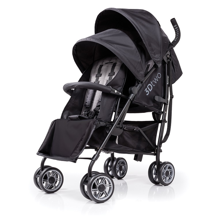 Summer Infant 3Dtwo Double Convenience Stroller