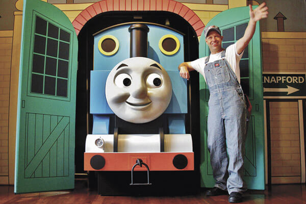 Hop aboard with Thomas the Tank!