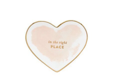 Kate Spade New York Posy Court Small Heart Dish 