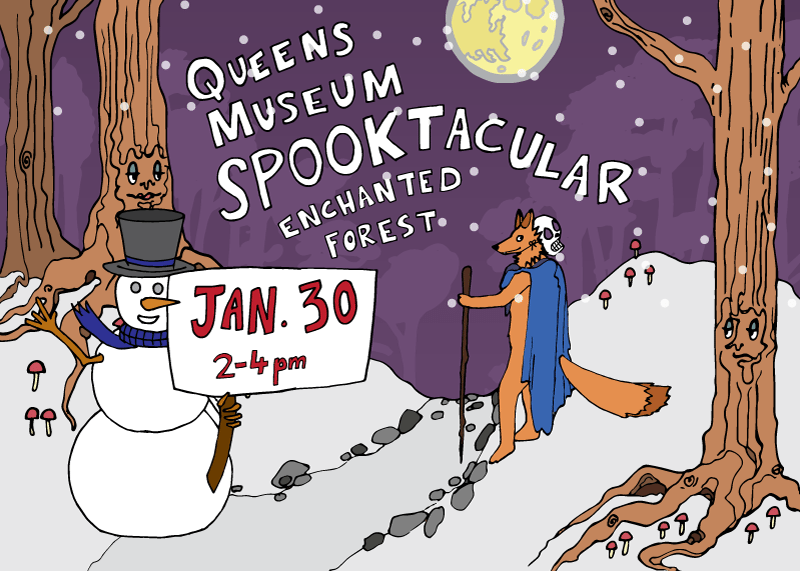 Boo! Spooktacular Enchanted Forest at the Queens Museum 