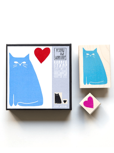 Cat Love Stamp Set from Norman & Jules