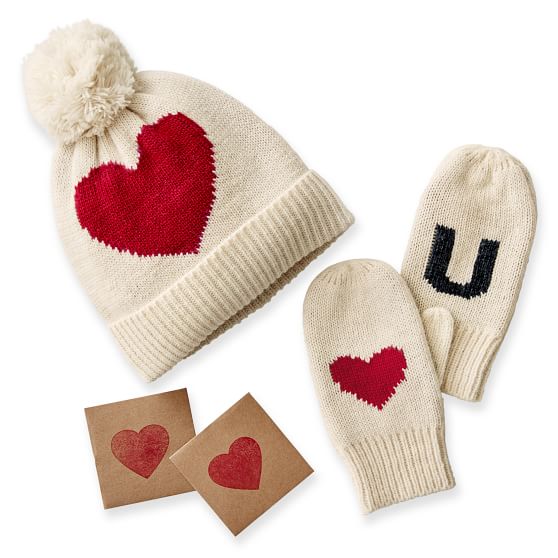 Mark & Graham Child's Mitten and Hat Set