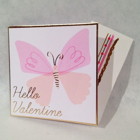 Mini Valentine Card with Temporary Tattoo from CuRious Candy