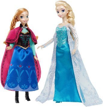 Disney Signature Collection Frozen Anna and Elsa Doll 2-Pack 
