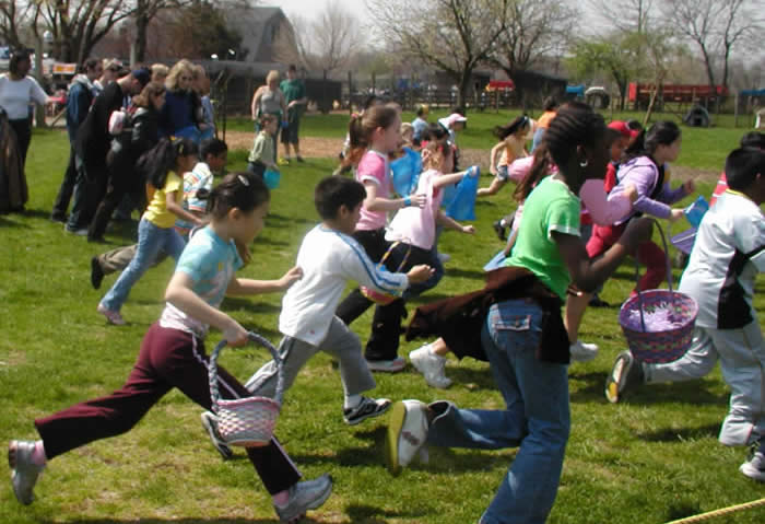 Queens County Farm Museum Barnyard Egg Hunt