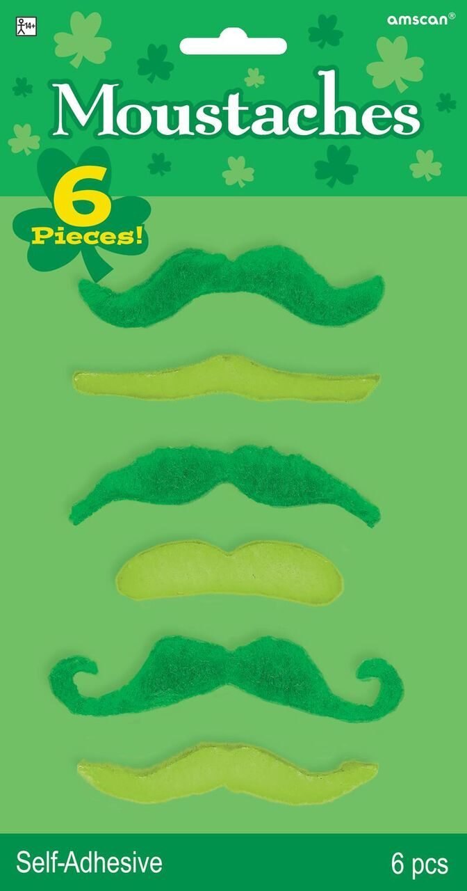 St. Patrick's Day Moustaches from Party City