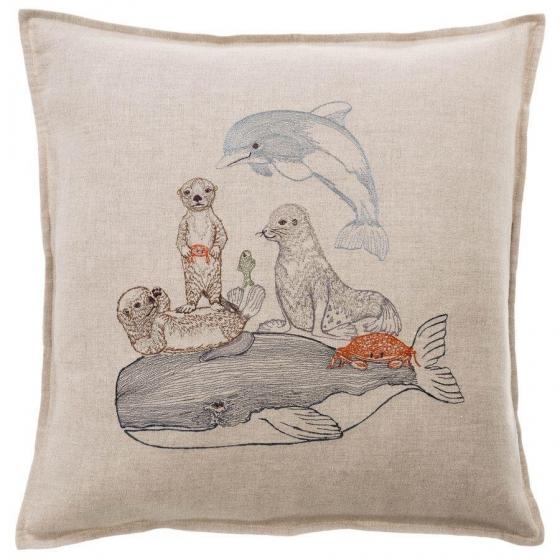 Coral & Tusk Dive Pillow