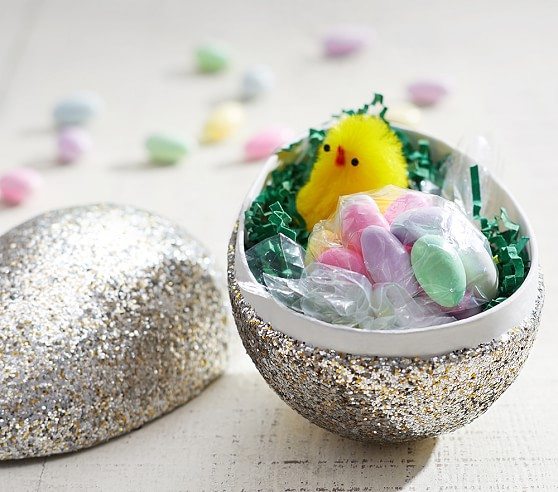 Pottery Barn Kids Glitter Golden Egg