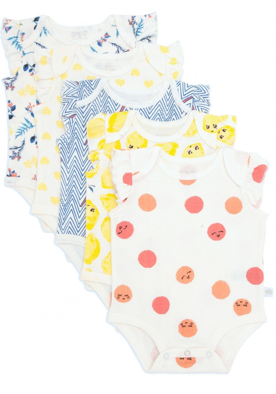 5-Pack Bodysuit - Sweet Lemons