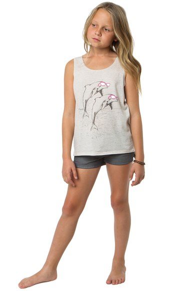 O'Neill 'Dolphin Bay' Graphic Tank (Little Girls & Big Girls) from Nordstrom