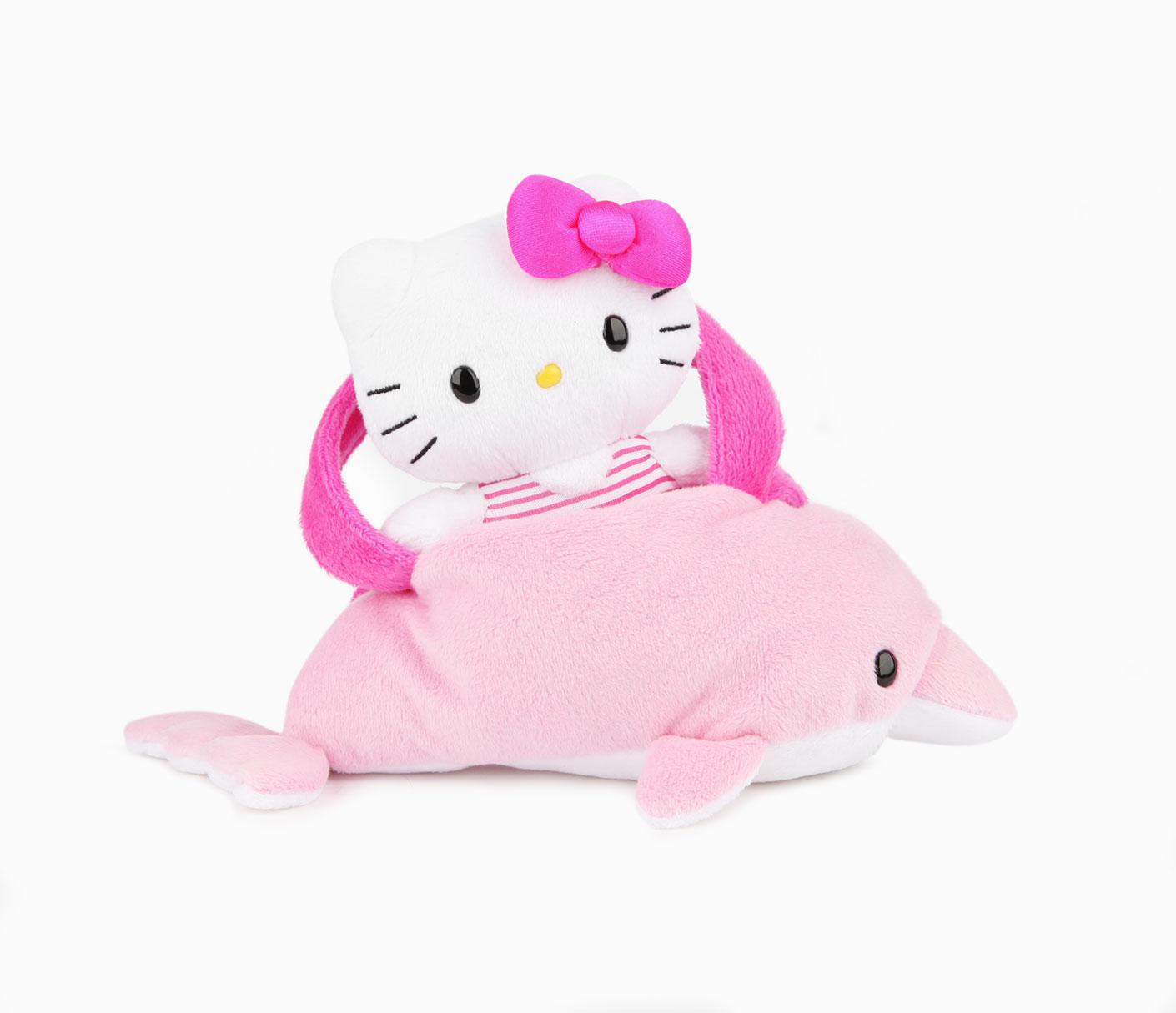 Sanrio Hello Kitty Plush in Bag: Dolphin