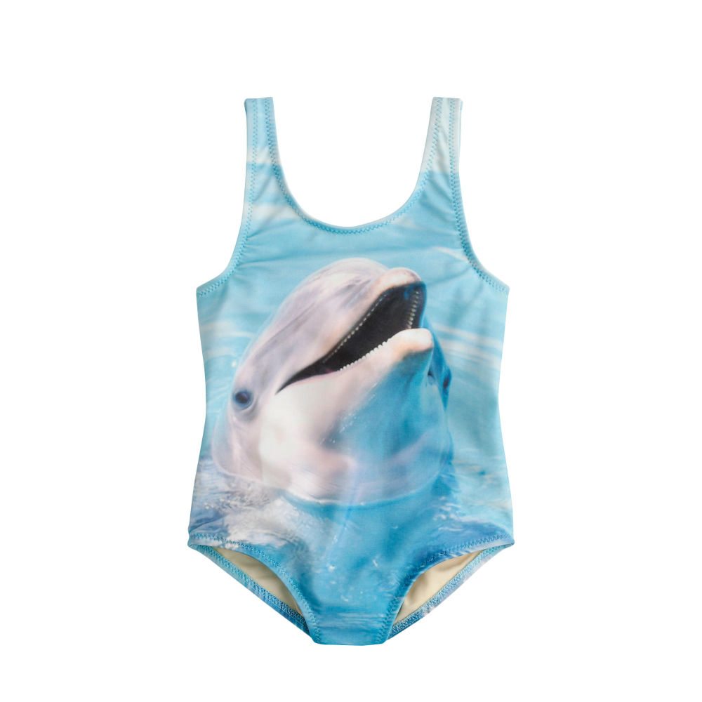 Girls' Popupshop Dolphin Swimsuit from J.Crew