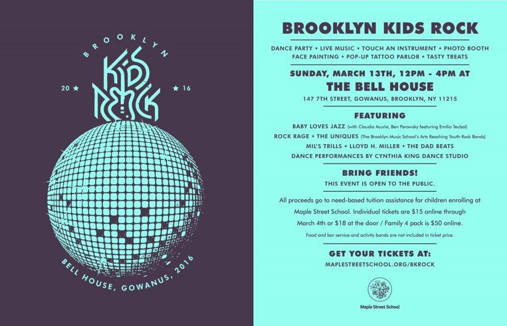 Brooklyn Kids Rock 2016 at the Bell House 