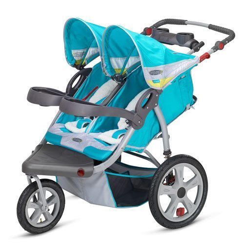 InSTEP Grand Safari Swivel Wheel Double Jogger