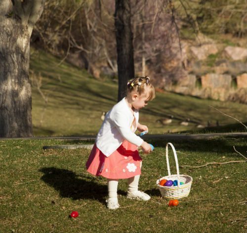 Annual Easter Egg Hunt in Central Park