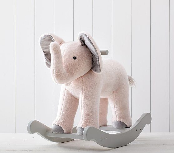 Monique Lhuillier Elephant Plush Rocker