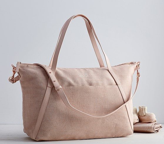 Monique Lhuillier Blush Diaper Bag