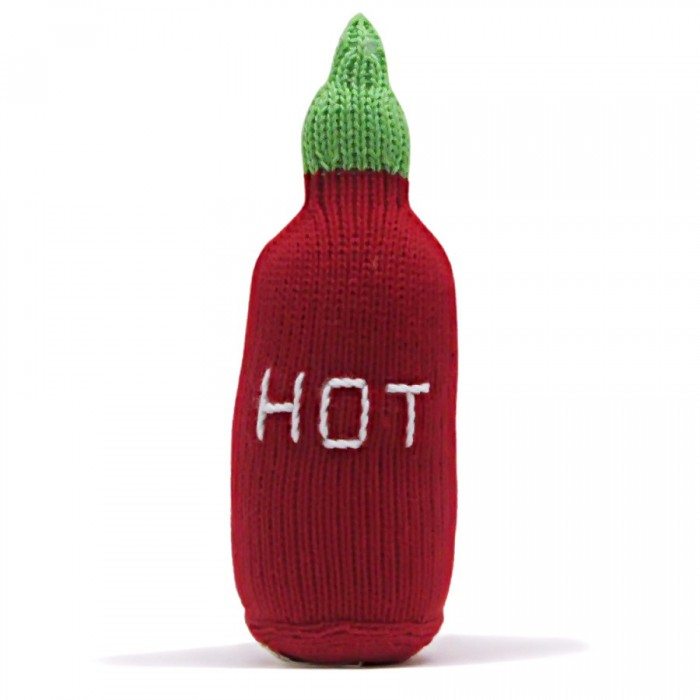 Organic Hot Sauce Rattle Baby Toy