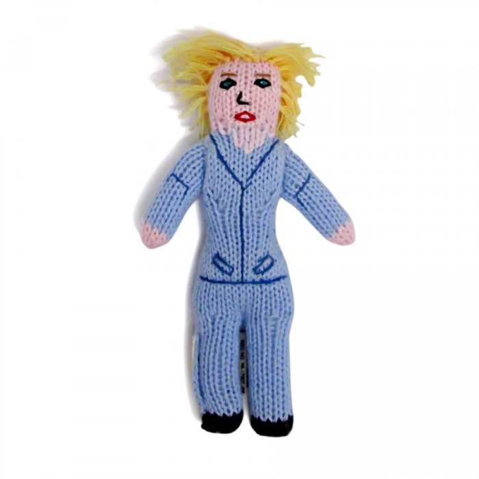 Organic Madame President Rattle Baby Toy