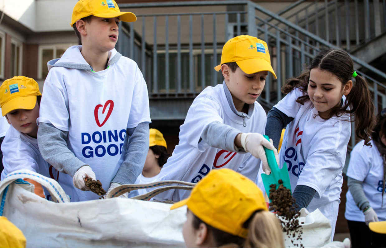 Good Deeds Day in Herald Square 