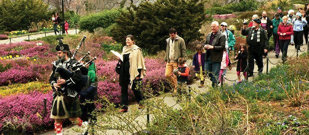 Annual Shearing of the Heather Celebration in Fort Tryon Park 