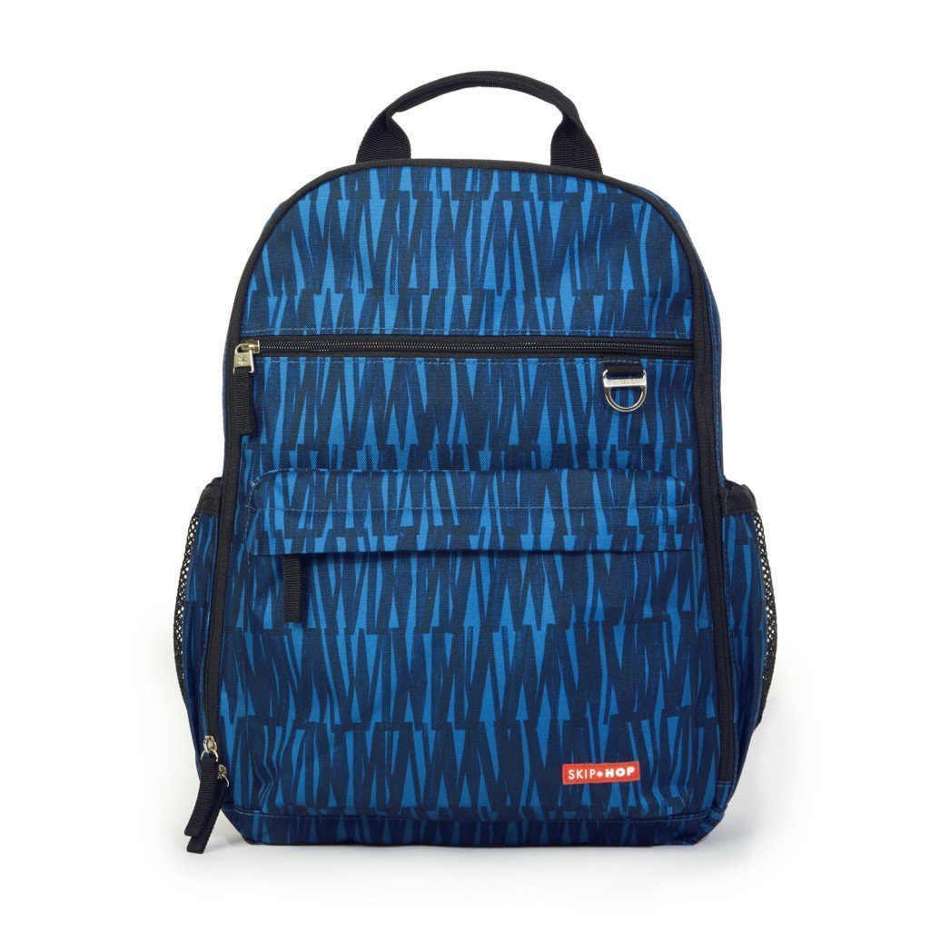 Skip Hop DUO Diaper Backpack in Blue Graffiti
