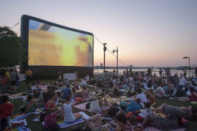 Hudson River Flicks at Pier 46 in Hudson River Park