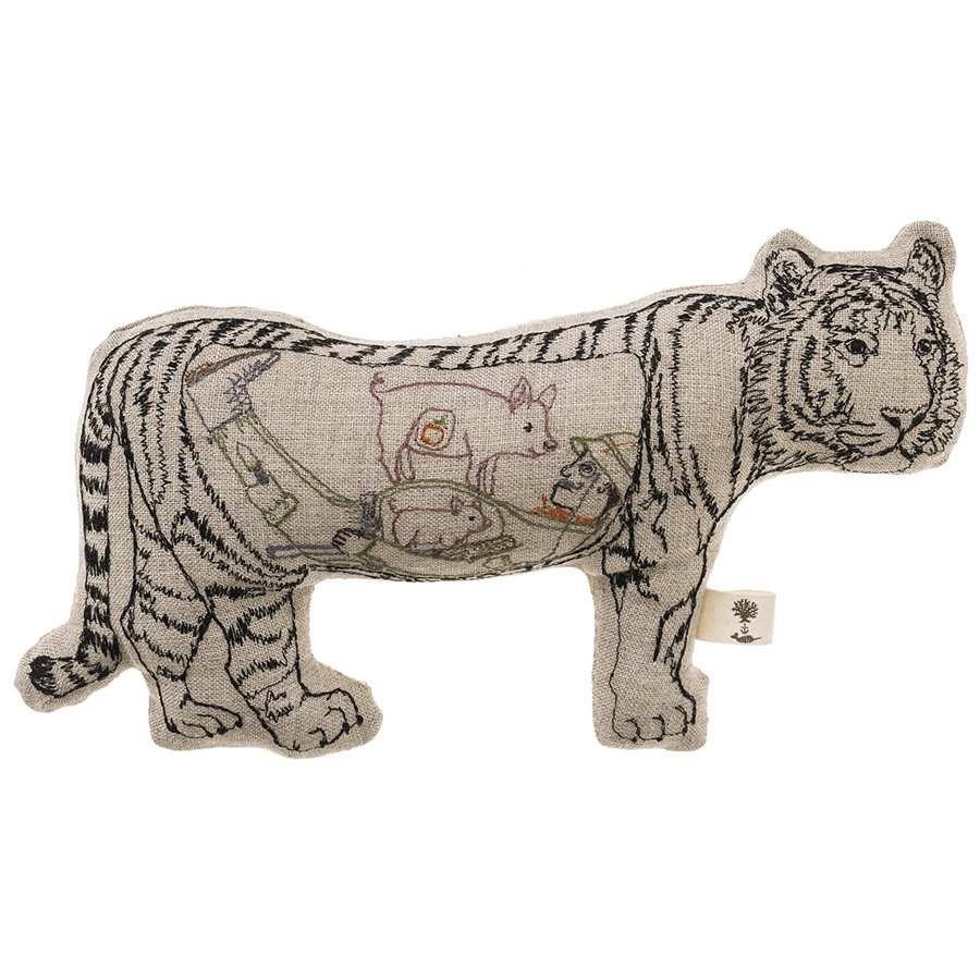 Coral & Tusk Man Eating Tiger Doll