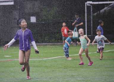 Get splashing at Asphalt Green