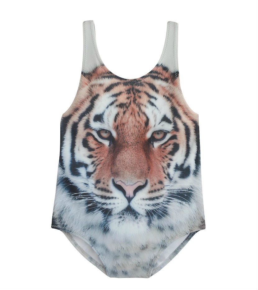 Girls' Popupshop Tiger Swimsuit from J.Crew