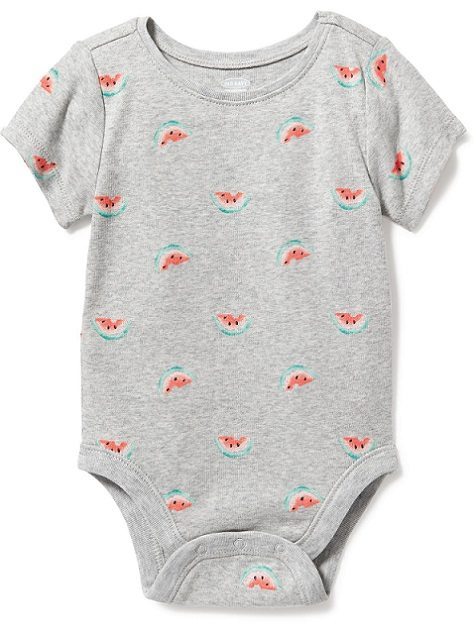 Old Navy Watermelon Jersey Bodysuit for Baby 