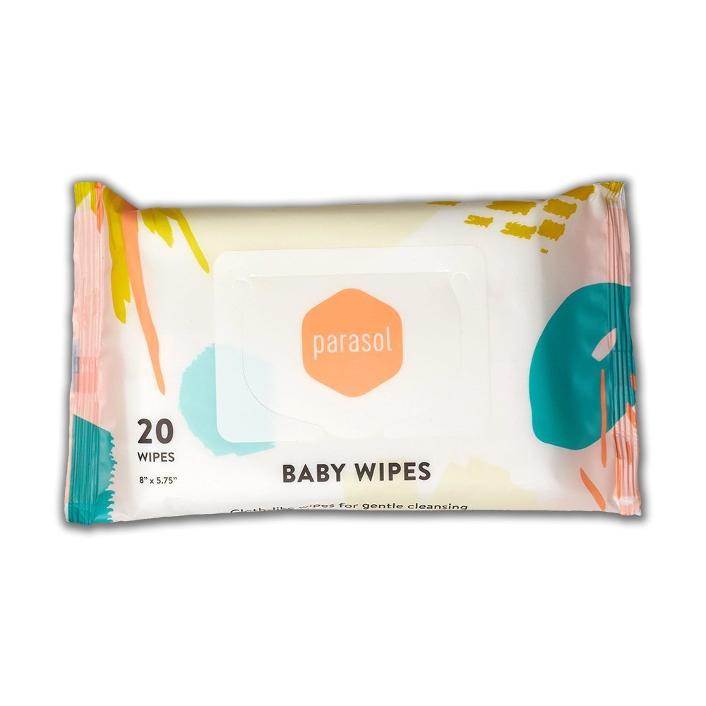 Parasol Baby Wipes – Travel Size 