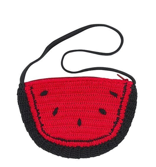 Sonia Rykiel Enfant Watermelon Knit Bag from Melijoe