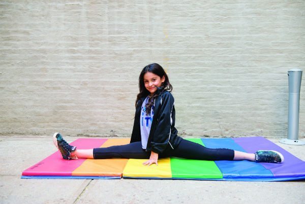Zoe Mahini, 8, Applause New York