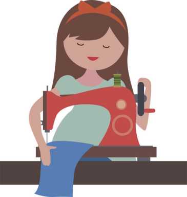 Stitching together character