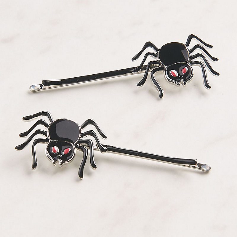 Spider Hair Clips from the Paper Source