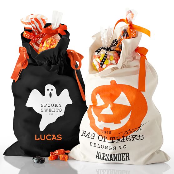 Mark and Graham Trick-or-Treat Sack