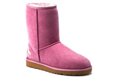 UGG Classic Short Women's with Pink Ribbon