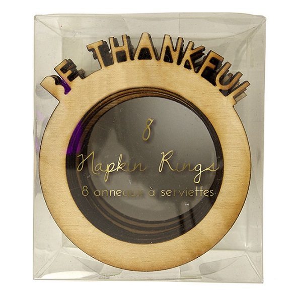 Meri Meri Be Thankful Napkin Ring