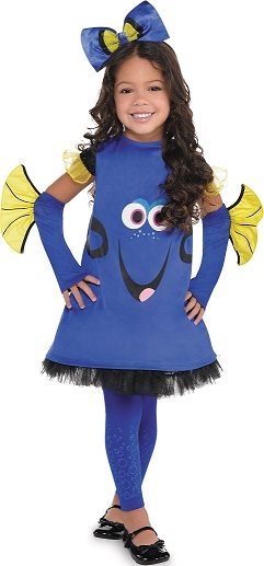 Party City Toddler Girls Finding Dory Costume