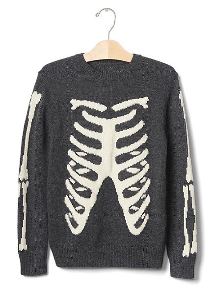 GAP Kids Intarsia Graphic Crew Sweater 