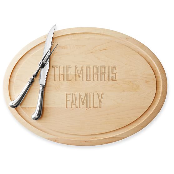 Mark and Graham Maple Wood Carving Board