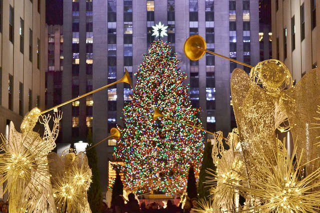 The Rockefeller Center Tree Lighting will take place this Wednesday in Rockefeller Center! Photo by gigi_nyc via Flickr.