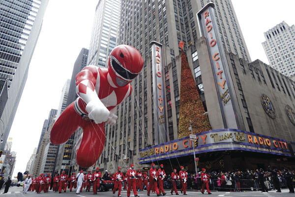 The 90th annual Macy’s Day Thanksgiving Day Parade