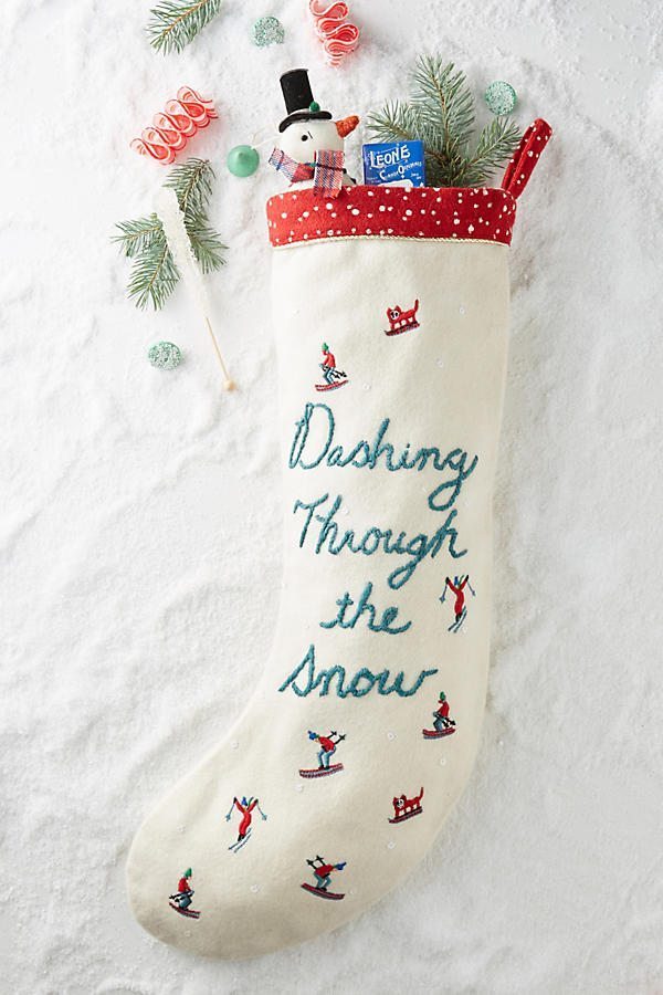 Dashing Stocking from Anthropologie