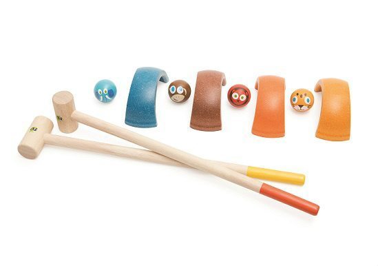 For Ages 3-5 Years: Safari Animals Indoor & Outdoor Croquet