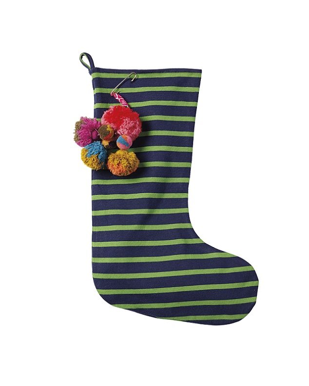 Jersey Knit Stripe Stocking from Serena & Lily
